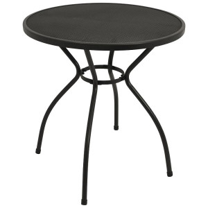 Bistrotisch Streckmetall 70cm rund anthrazit