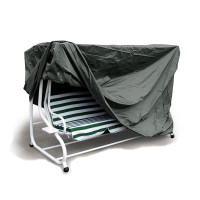Abdeckhaube Hollywoodschaukel 4-sitzer 250cm, Polyester PE-beschichtet grau