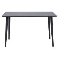 Bistrotish Gartentisch 70x120cm, Stahl dunkelgrau