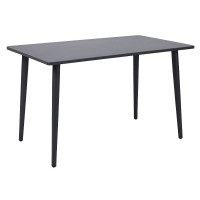 Bistrotish Gartentisch 70x120cm, Stahl dunkelgrau