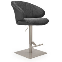 Design Barhocker Brezo AS Gestell perlgraumetallic eckig