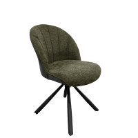 Design Esszimmerstuhl Stuhl Brezo 1S Gestell schwarz matt