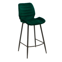 Edler Design Barhocker Step 2V Gestell schwarz