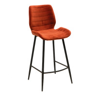 Edler Design Barhocker Step 2V Gestell schwarz