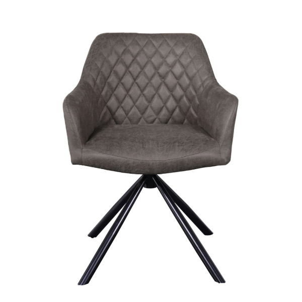 Design Esszmmerstuhl Stuhl Diam 1E Gestell schwarz
