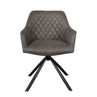 Design Esszmmerstuhl Stuhl Diam 1E Gestell schwarz