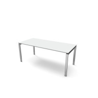 Kerkmann Schreibtisch 4132 Form 5 180x80x68-82 cm Vierfuß-Gestell höhenverstellbar