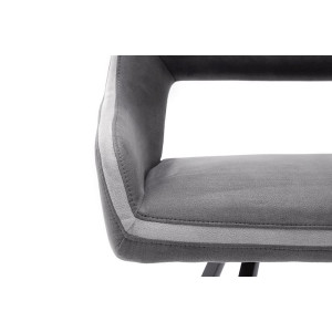 Sitzbank Essbank BAYONNE Bank 155 CM Vintagelook dunkelgrau