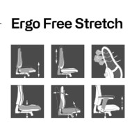 Topstar Bürodrehstuhl Drehstuhl Ergo Free Stretch