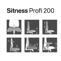 Topstar Bürodrehstuhl  Sitness Profi 200 grün