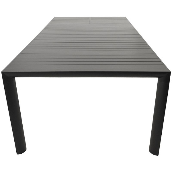 Gartentisch Ausziehtisch 195/255x120cm, Alu anthrazit
