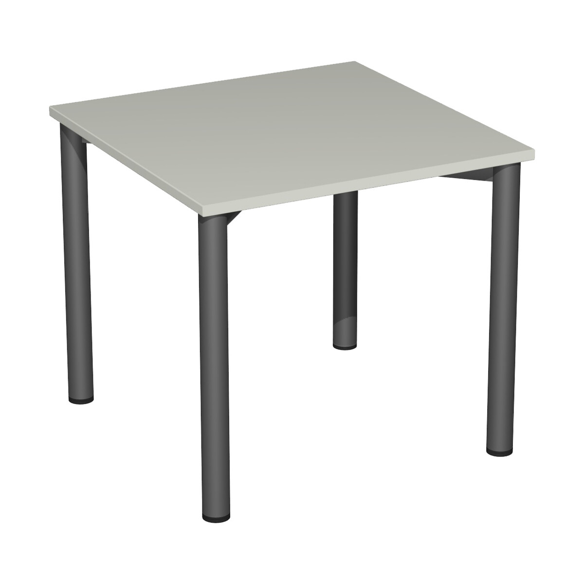 Konferenztisch Rundfuß feste Höhe, 800x800x720, L