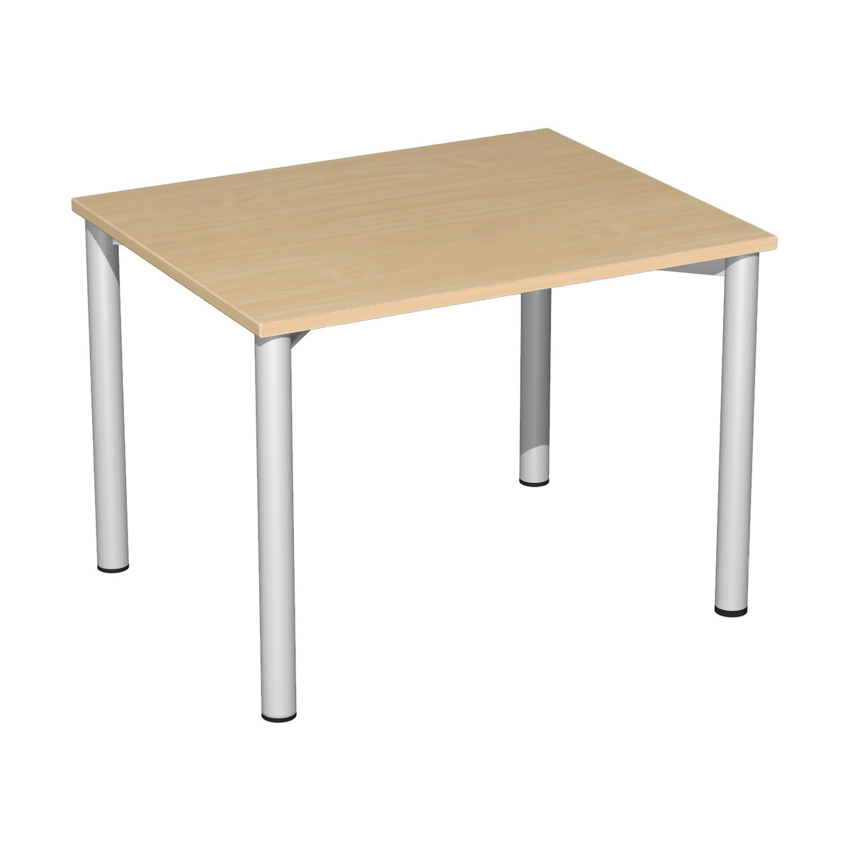 Konferenztisch Rundfuß feste Höhe, 1000x800x720, 