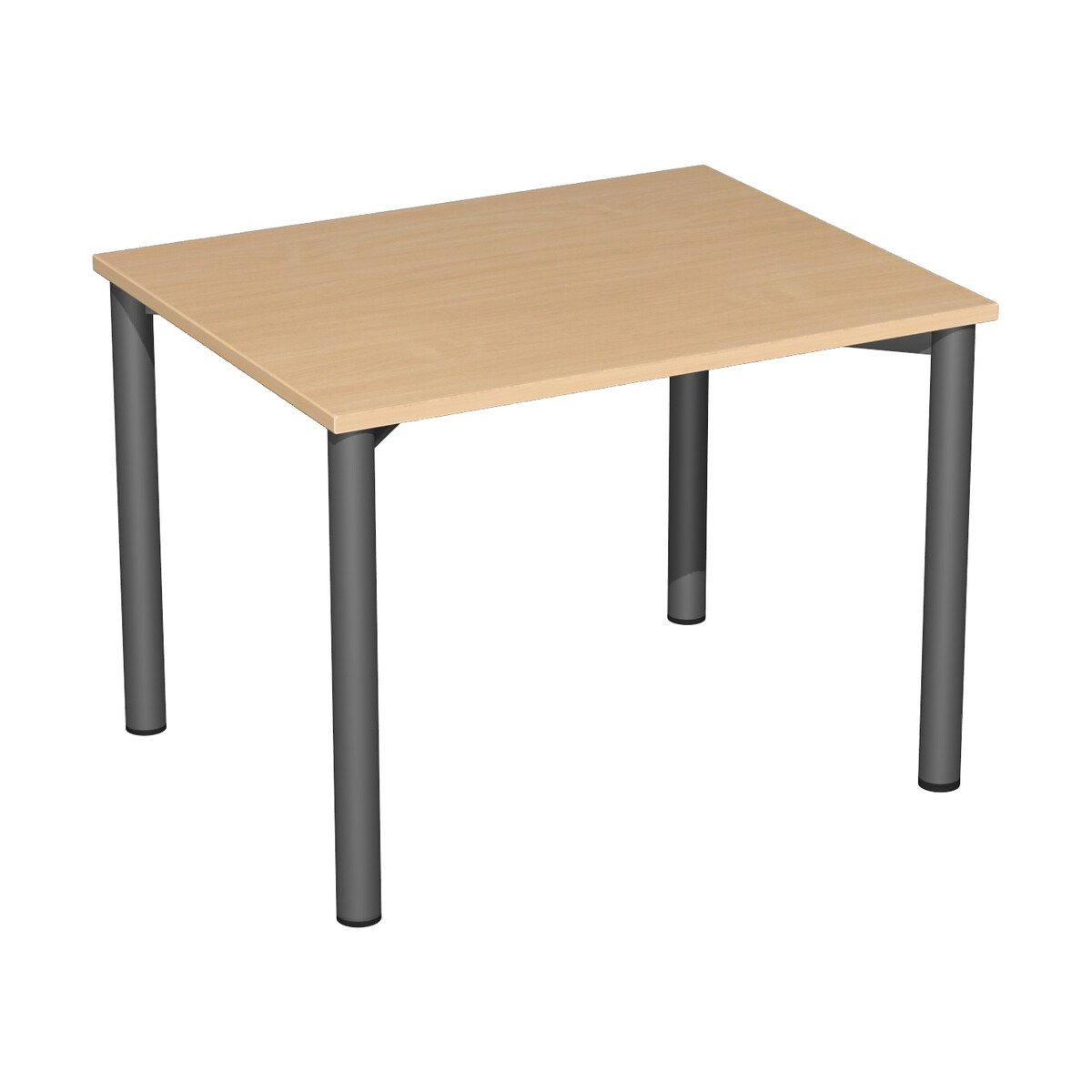 Konferenztisch Rundfuß feste Höhe, 1000x800x720, 