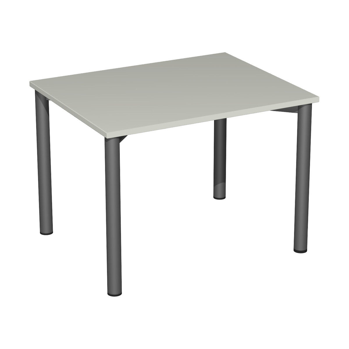 Konferenztisch Rundfuß feste Höhe, 1000x800x720, 