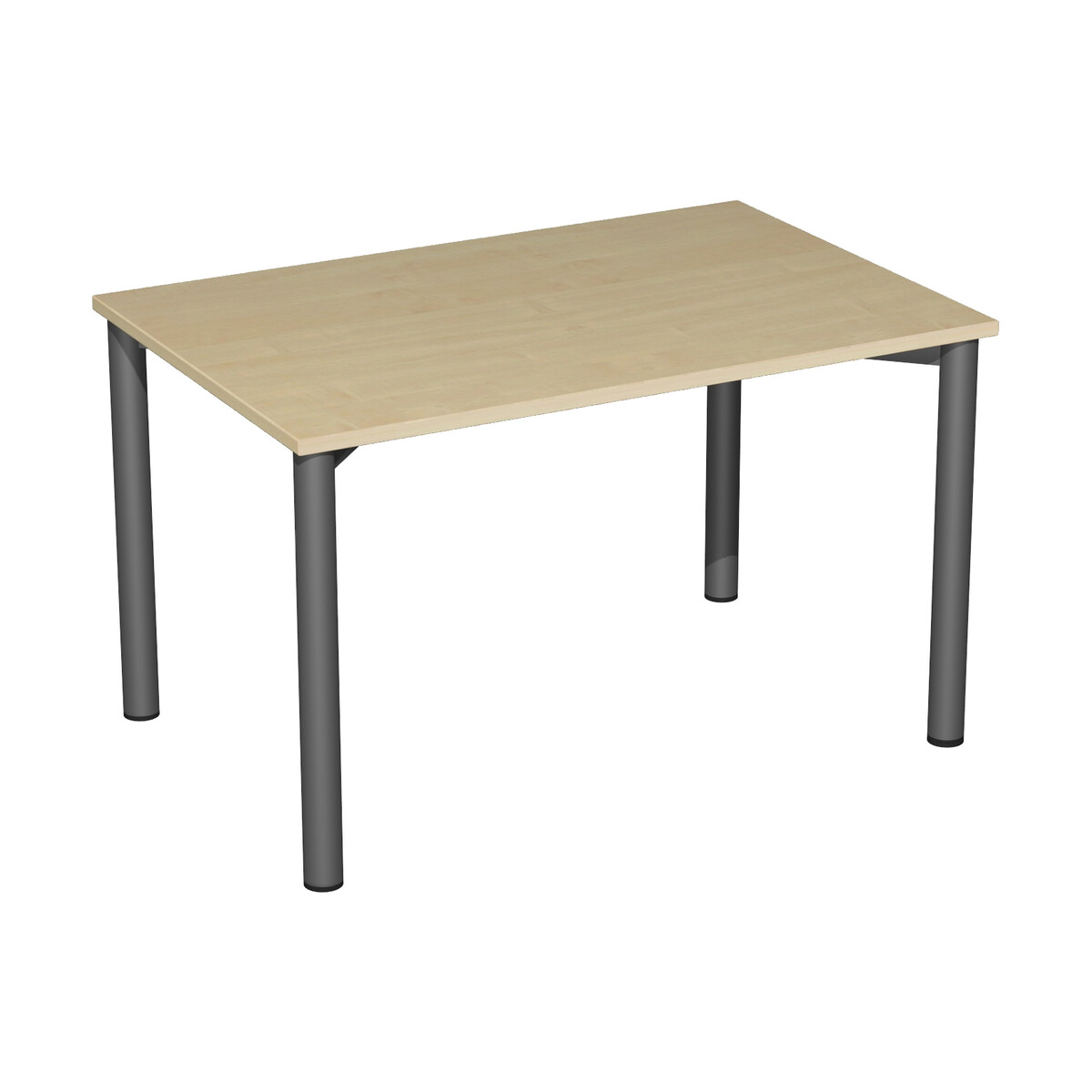 Konferenztisch Rundfuß feste Höhe, 1200x800x720, 