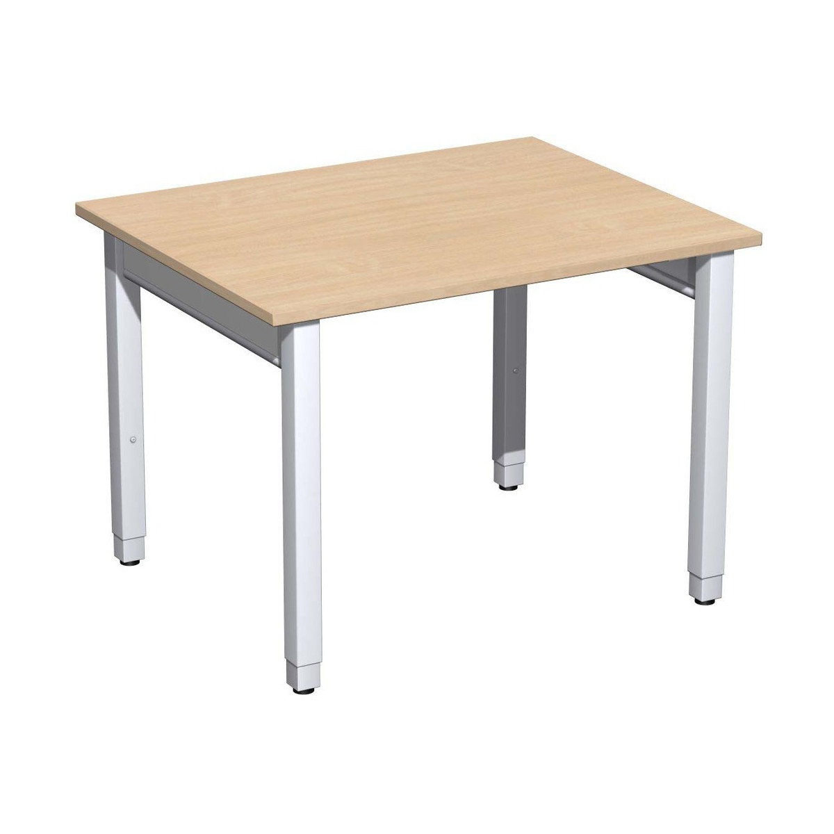 Gera Quadrat Pro Schreibtisch höhenverstellbar,...