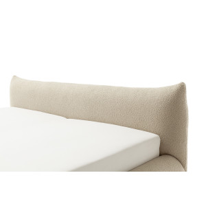 Polsterbett Fortello 160x200 Stoff Marieta cappuccino