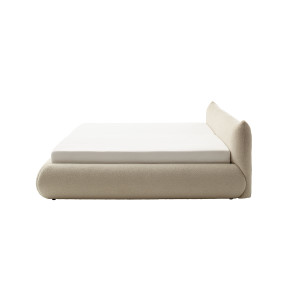Polsterbett Fortello 180x200 Stoff Marieta cappuccino