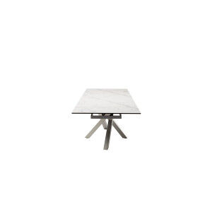 ALMIROS Esstisch Auszugtisch 180 (260) cm creme