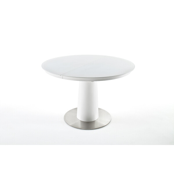 WARIS Esstisch Säulentisch Tisch 120 (160) cm