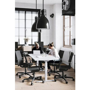 Topstar Sitz-/Steh-Schreibtisch, (B)1.800 mm elekt. höhenverstellbar
