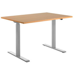 Topstar Sitz-/Steh-Schreibtisch, (B)1.800 mm elekt. höhenverstellbar