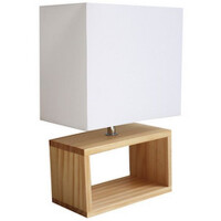 UNiLUX LED-Tischleuchte DEKO, weiß / Holz