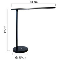 UNiLUX LED-Tischleuchte DIVA, dimmbar, schwarz