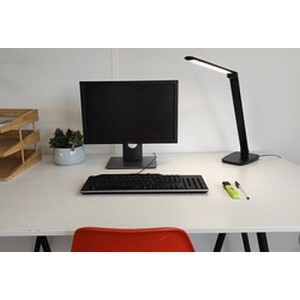 UNiLUX LED-Tischleuchte TWISTLED, schwarz