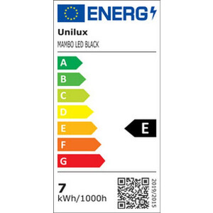 UNiLUX LED-Tischleuchte MAMBO, Farbe: schwarz