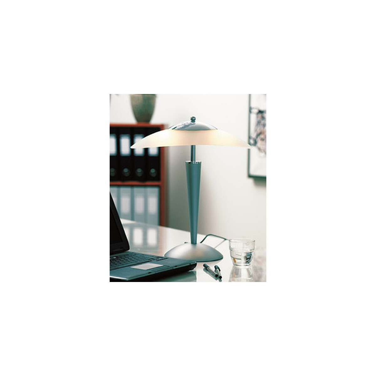 UNiLUX LED-Schirmleuchte CRISTAL, silber