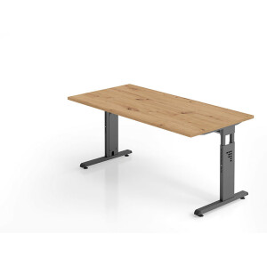 Büro Schreibtisch 180x80 cm Modell OS19 höheneinstellbar