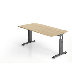 Büro Schreibtisch 180x80 cm Modell OS19 höheneinstellbar