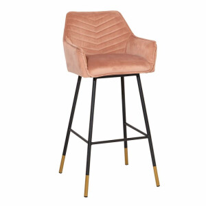 Design Barhocker Tresenhocker Sera V Gestell schwarz