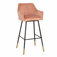 Design Barhocker Tresenhocker Sera V Gestell schwarz
