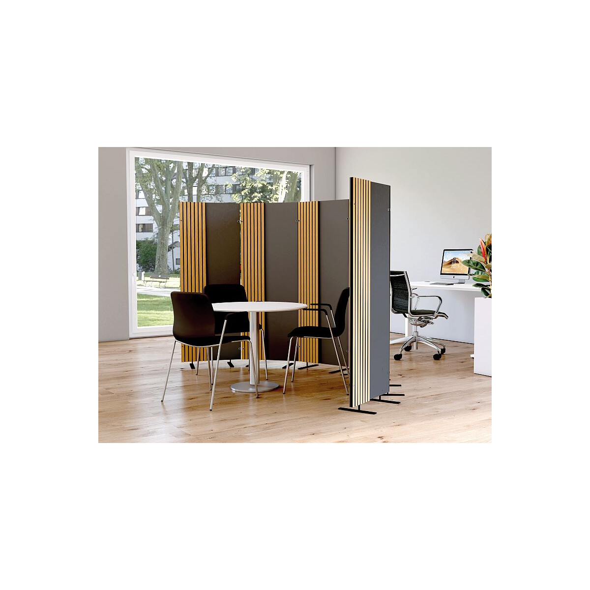 Kerkmann Sichtschutzwand Raumteiler OXFORD Holz-Element 60x3