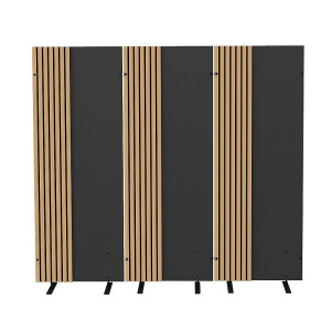 Kerkmann Sichtschutzwand Raumteiler OXFORD Holz-Element 60x30x165 cm