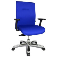Bürodrehstuhl Schwerlast-Bürodrehstuhl Big Star 10 blau