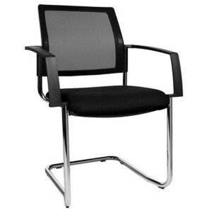 Besucherstuhl Freischwinger BtoB 20 Netz 2er Set
