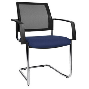 Besucherstuhl Freischwinger BtoB 20 Netz 2er Set