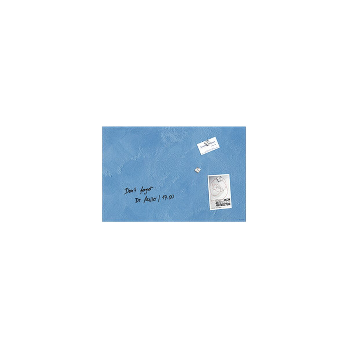 Schlüsselkasten QR-Code 10 Haken Metall weiß
