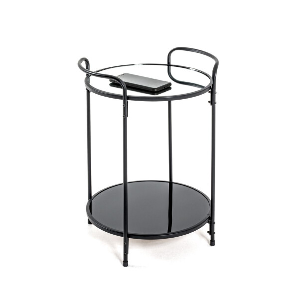 Beistelltisch Couchtisch Esens schwarz