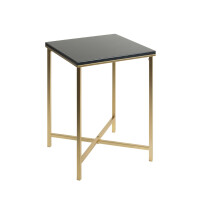 Beistelltisch Albufeira 39x39 cm gold-anthrazit