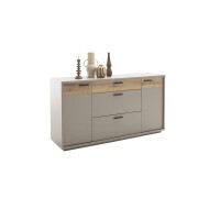 VALDIVIA Sideboard  T01 Basalt & Eiche Evoke