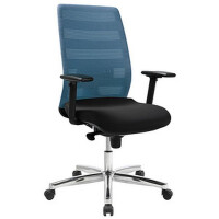 Topstar Bürodrehstuhl Airpoint II schwarz / petrolblau