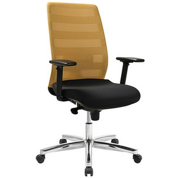Topstar Bürodrehstuhl Airpoint II schwarz / ocker