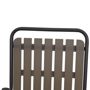 Gartensessel Klappsessel  Metall + Kunstholz, 4-er Set