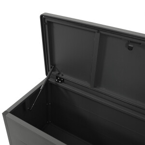 Kissenbox 115x50x58cm, Stahl anthrazit