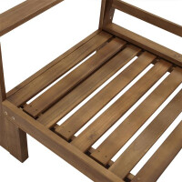 Liegesofa, Gartenliege, Gartensofa ausziehbar, Akazie